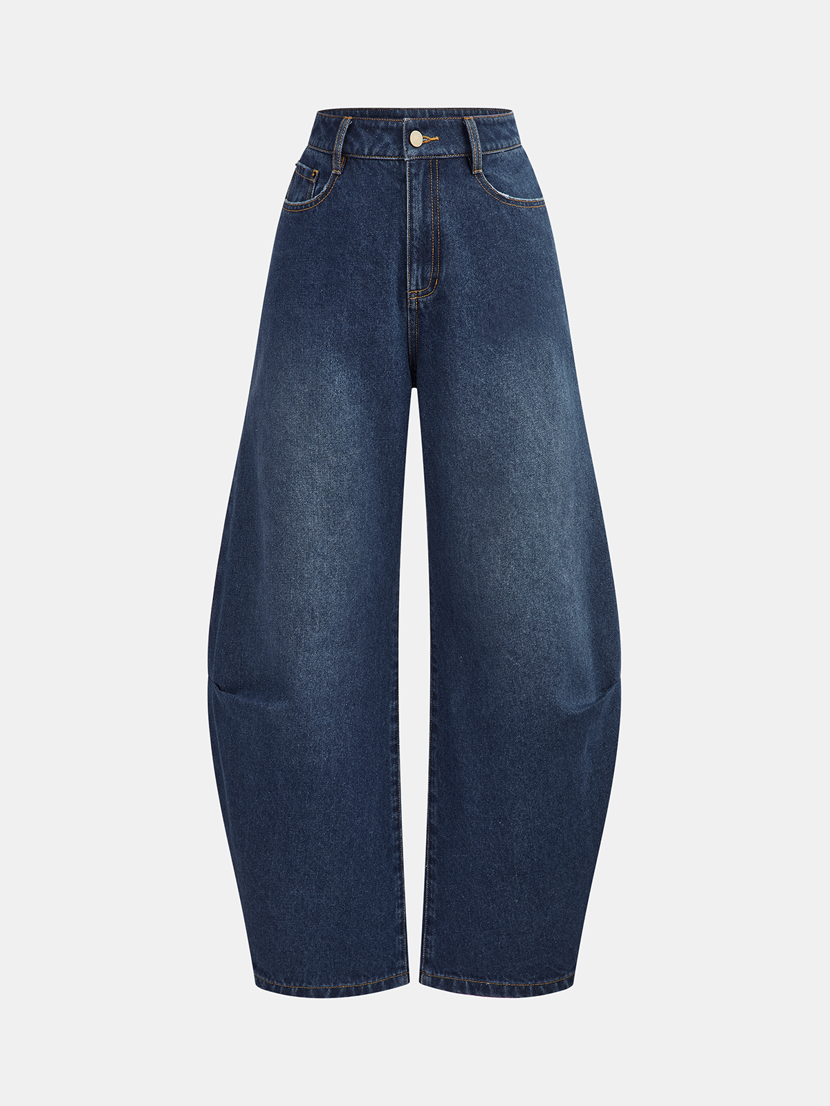 Delia | Jeans Curvos de Tiro Medio