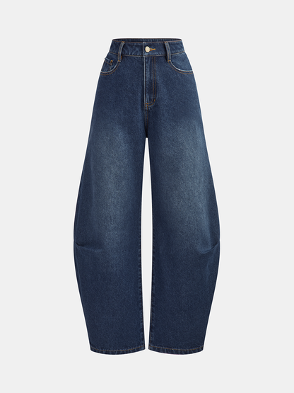 Delia | Jeans Curvos de Tiro Medio
