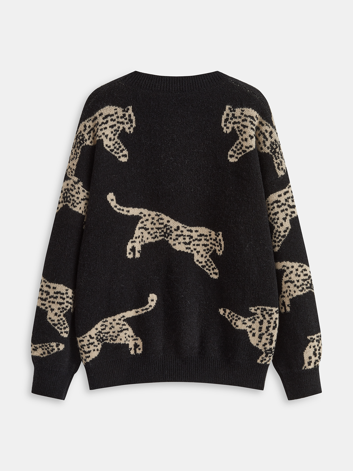 Gisela | Jersey Estampado Leopardo