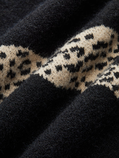 Gisela | Jersey Estampado Leopardo