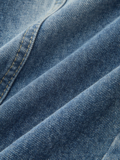 Xenia | Jeans con Botones Asimétricos