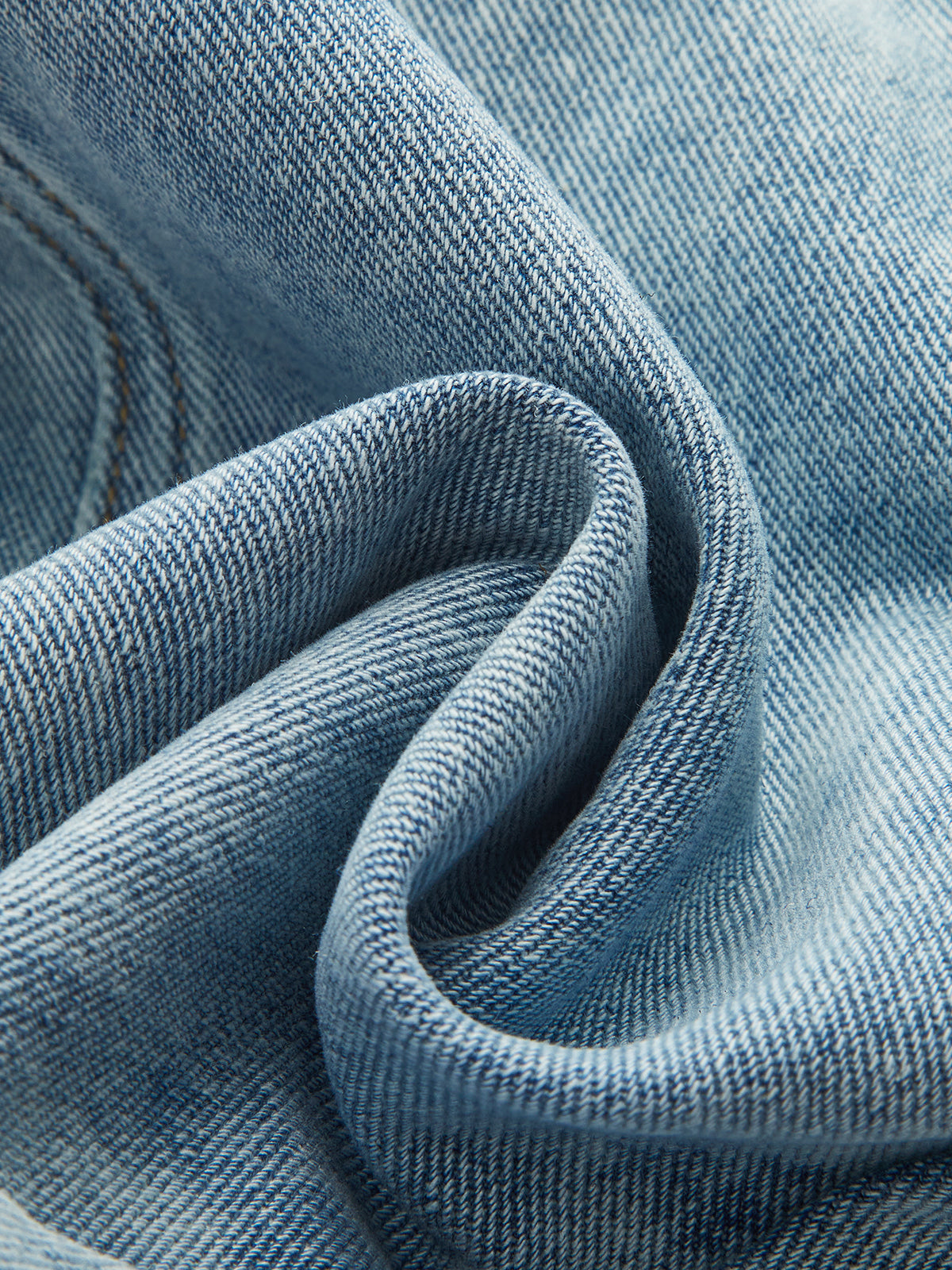 Fátima | Jeans Curvos Asimétricos de Tiro Alto