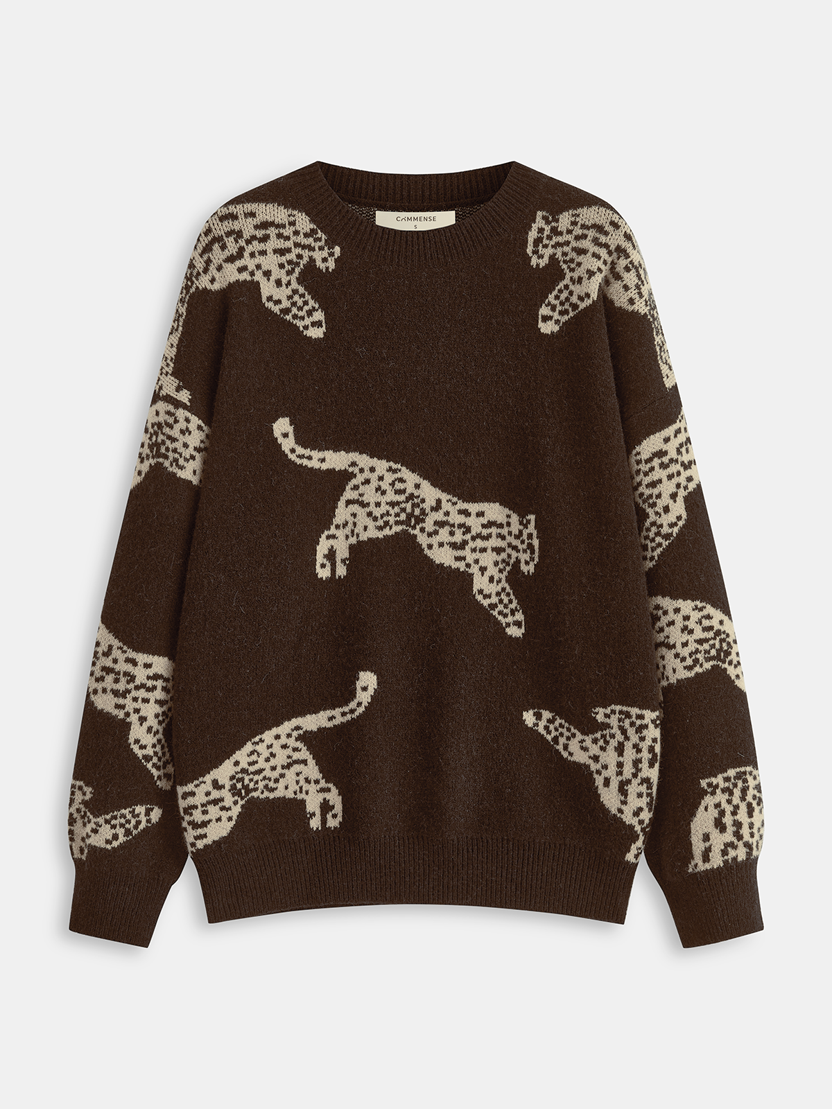 Gisela | Jersey Estampado Leopardo
