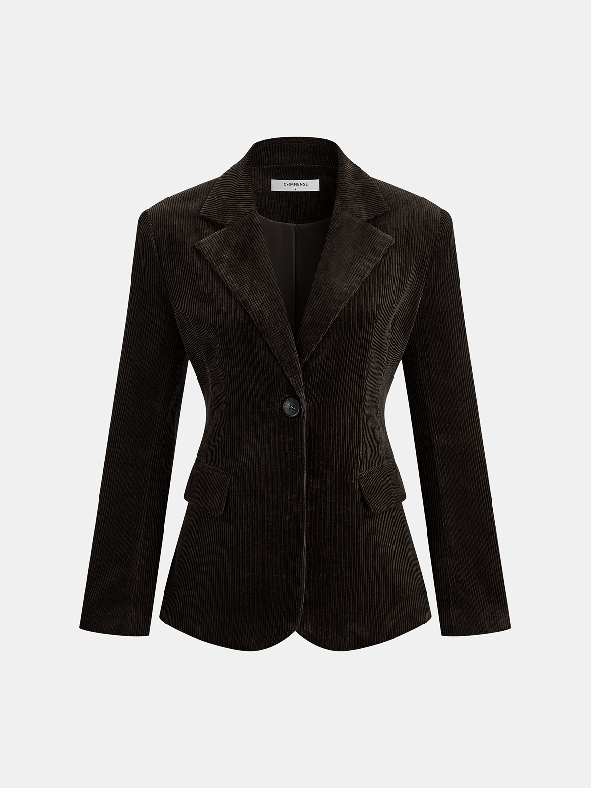 Florencia | Blazer de Pana con Hombros Marcados