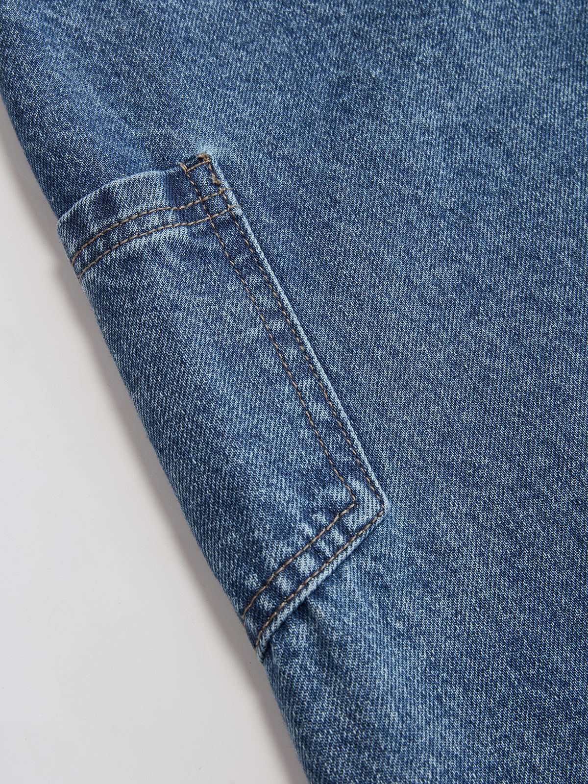 Paloma | Jeans Pierna Ancha Cruzados