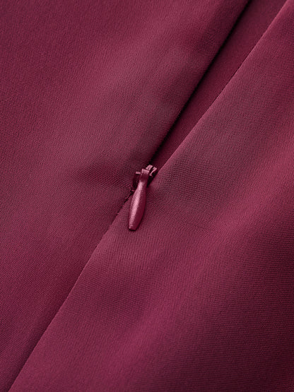 Telma | Blusa de Satén Drapeada con Lazo