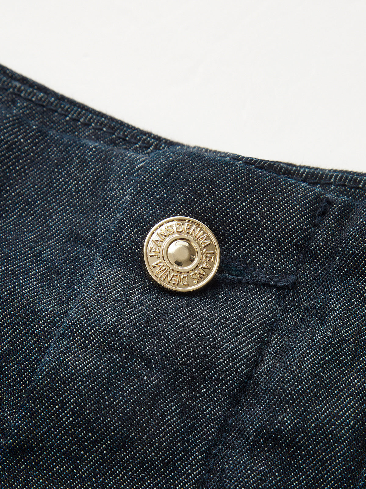 Salma | Jeans Pierna Ancha Tiro Alto con Costuras en Contraste