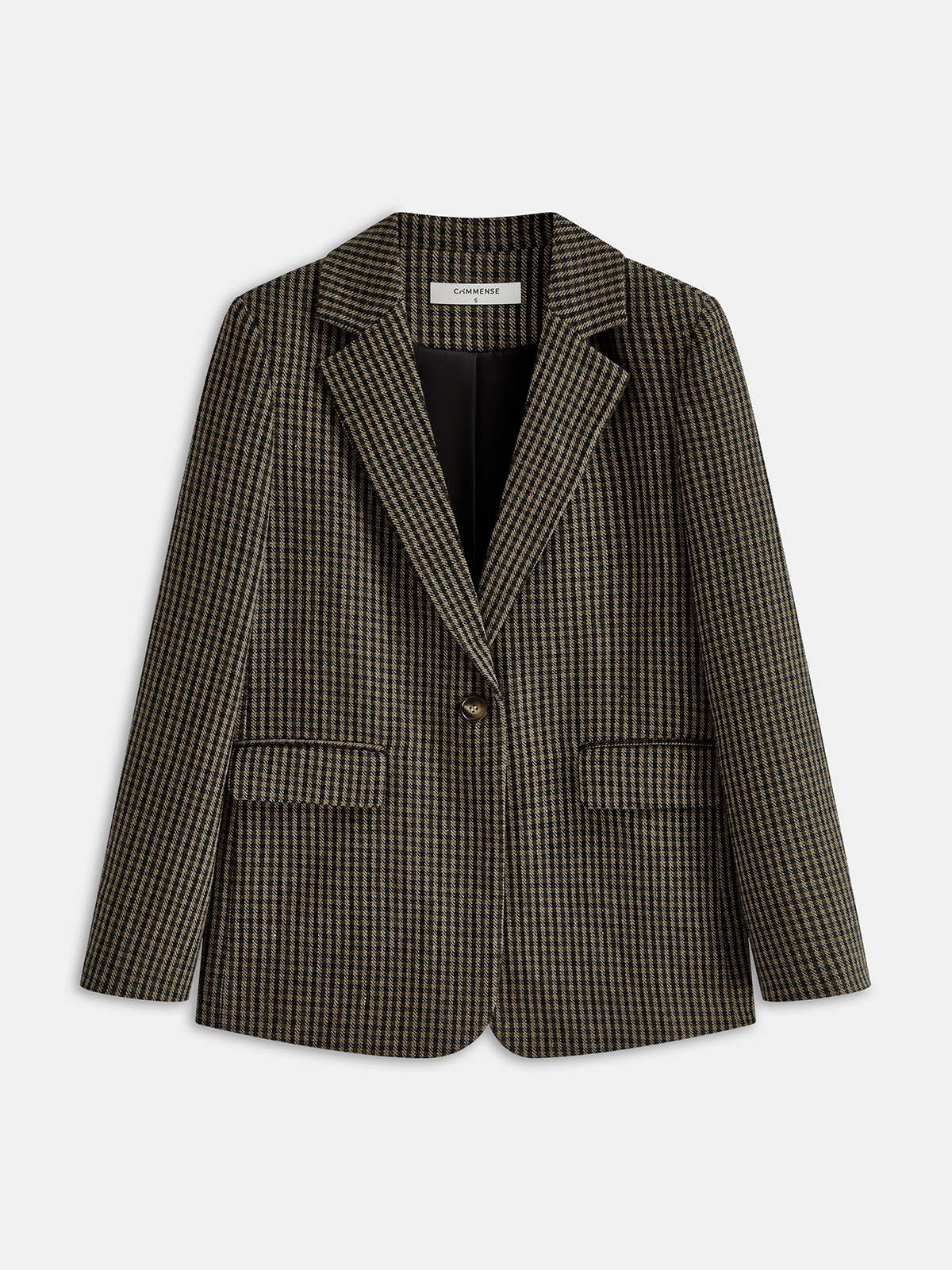 Paz | Blazer Pata de Gallo con Lana