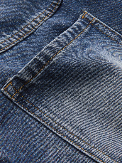 Helena | Jeans Globo con Cintura Asimétrica