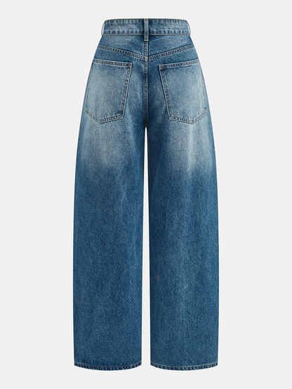 Susana | Jeans Pierna Ancha de Tiro Alto
