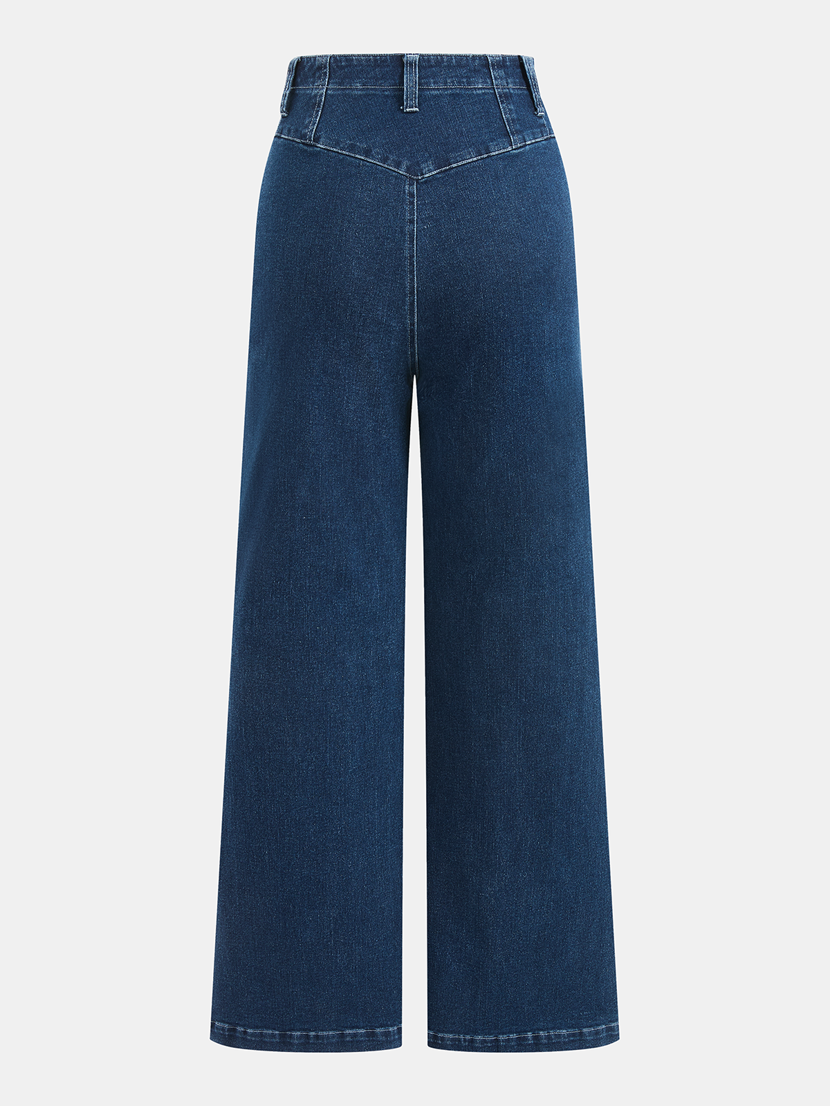 Soledad | Pantalón Denim Recto de Tiro Medio