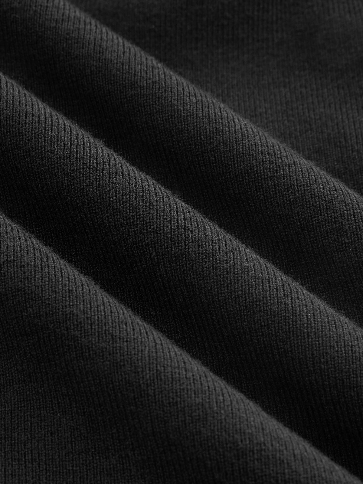 Elvira | Jersey de Cuello Alto con Puños de Encaje
