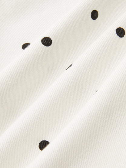 Mencía | Jeans Pierna Ancha de Lunares