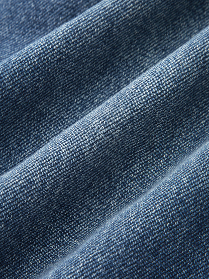 Montserrat | Jeans Pierna Ancha con Abertura Lateral