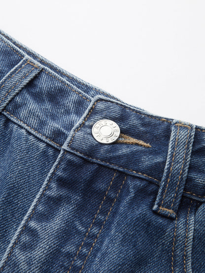 Montserrat | Jeans Pierna Ancha con Abertura Lateral