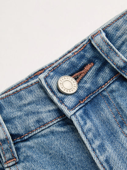Lola | Jeans Curvos con Cintura Anudada