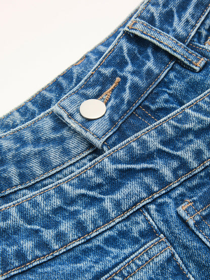 Bárbara | Jeans Pierna Ancha Deconstruidos