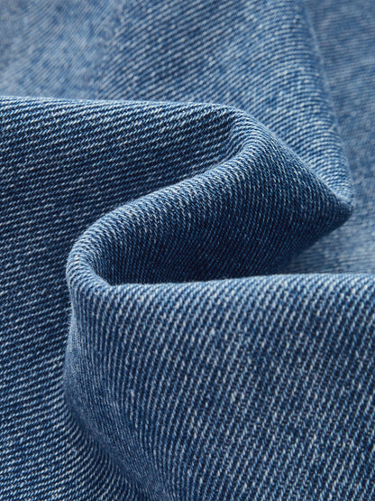 Mercedes | Jeans Pierna Ancha Multibolsillos
