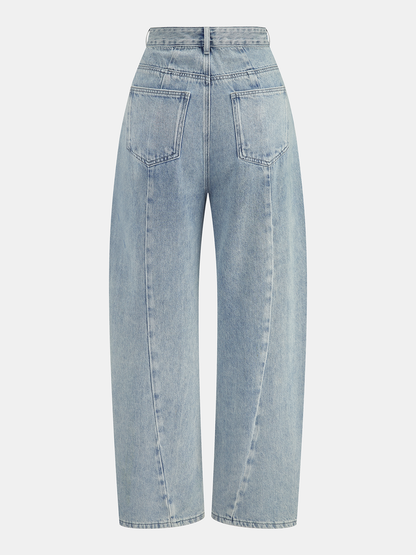 Nazaret | Jeans Curvos con Perlas y Strass