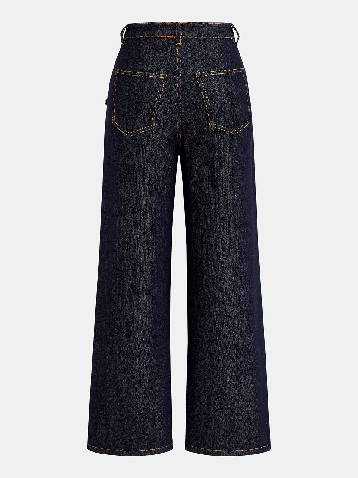 Miriam | Jeans con Doble Hilera de Detalles Metálicos