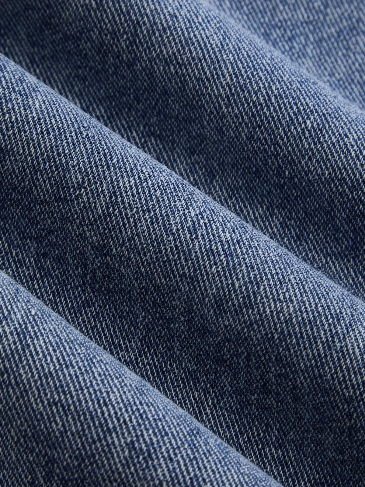 Tamara | Jeans Pierna Ancha con Pliegues Marcados