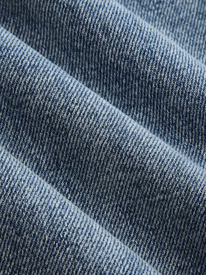 Sara | Jeans Barrel con Cinturón Bandana