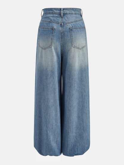 Paula | Jeans Pierna Ancha Cruzados Envolventes