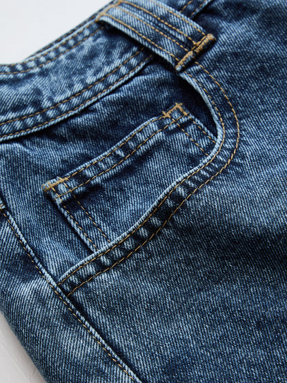Carolina | Jeans Barrel Curvos de Tiro Medio