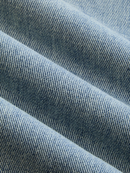 Verónica | Jeans Pierna Ancha de Doble Cintura