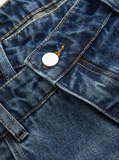 Ariadna | Jeans Curvos con Cintura Asimétrica