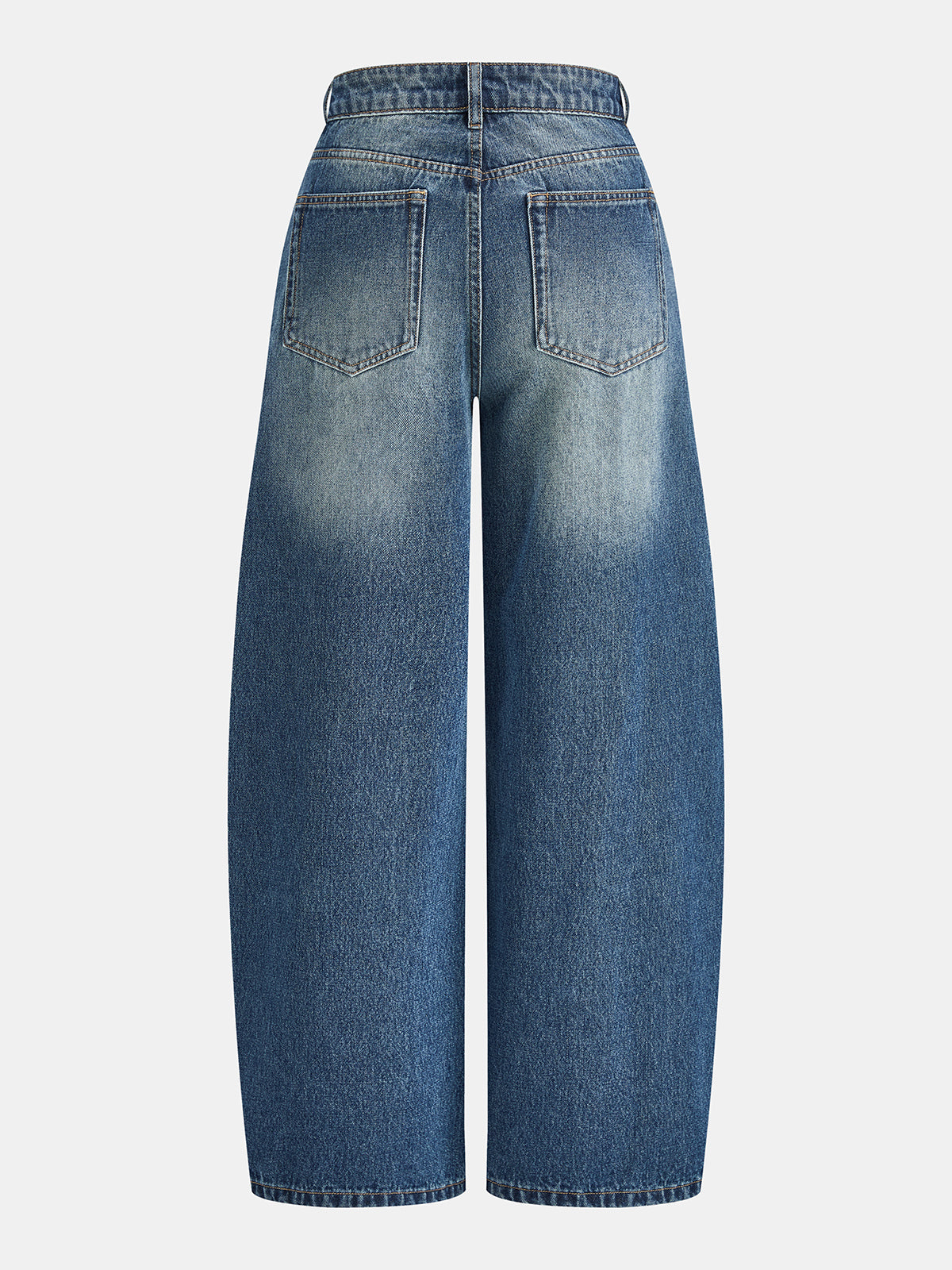 Ariadna | Jeans Curvos con Cintura Asimétrica