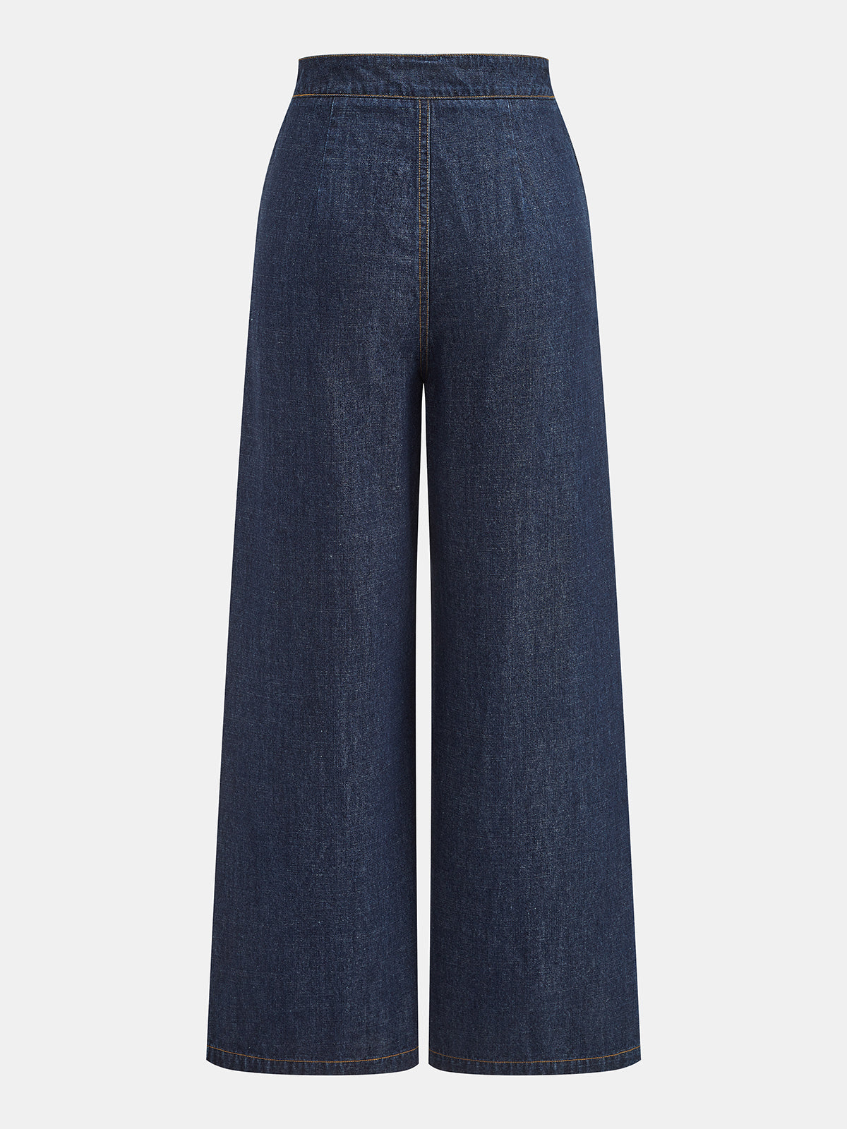 Gema | Jeans Rectos con Cintura Torcida y Hebilla