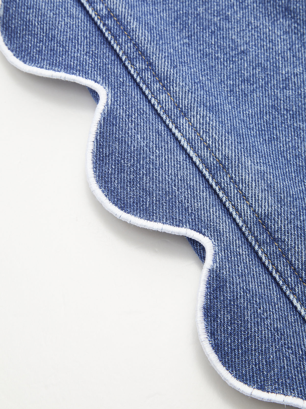 Lorena | Jeans Pierna Ancha con Lateral Festoneado