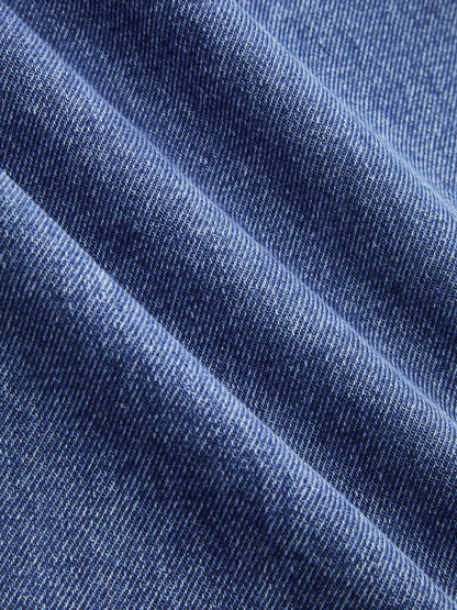 Lorena | Jeans Pierna Ancha con Lateral Festoneado