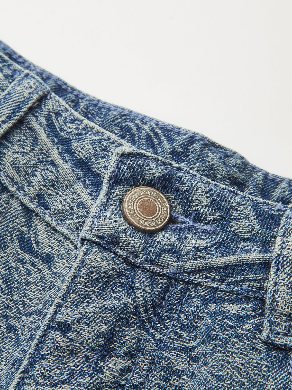 Sandra | Jeans Rectos Estampado Bandana