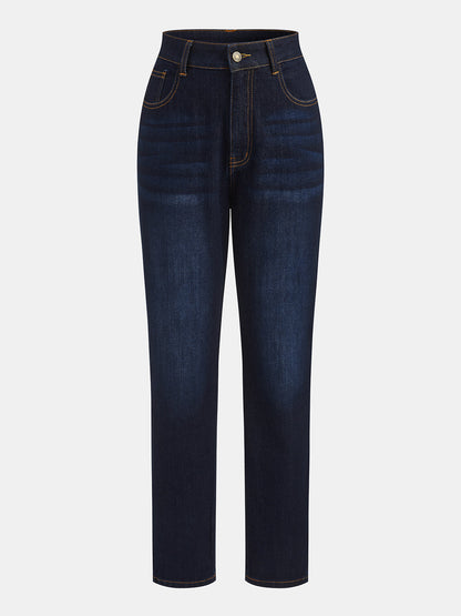 Estela | Jeans Rectos Slim Clásicos