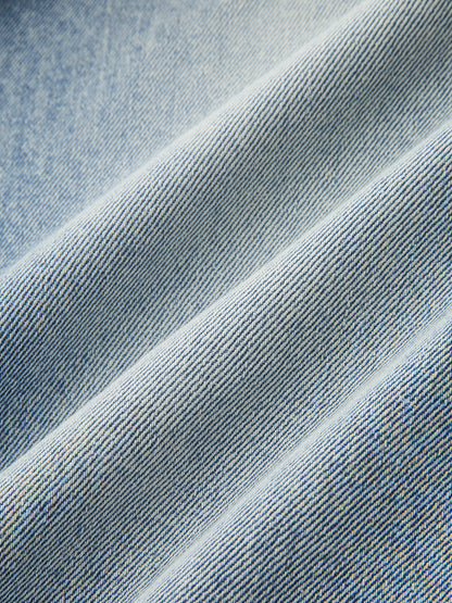 Raquel | Jeans Rectos con Pañuelo Anudado