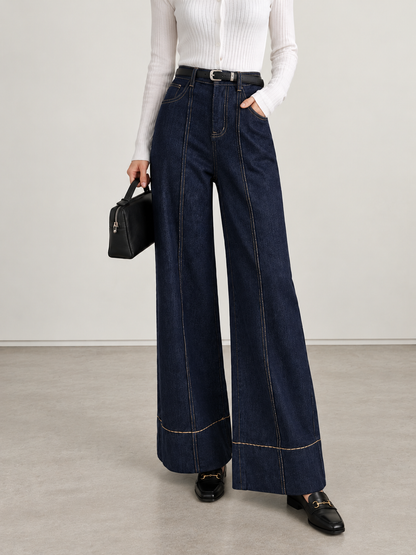 Olga | Jeans Pierna Ancha Básicos