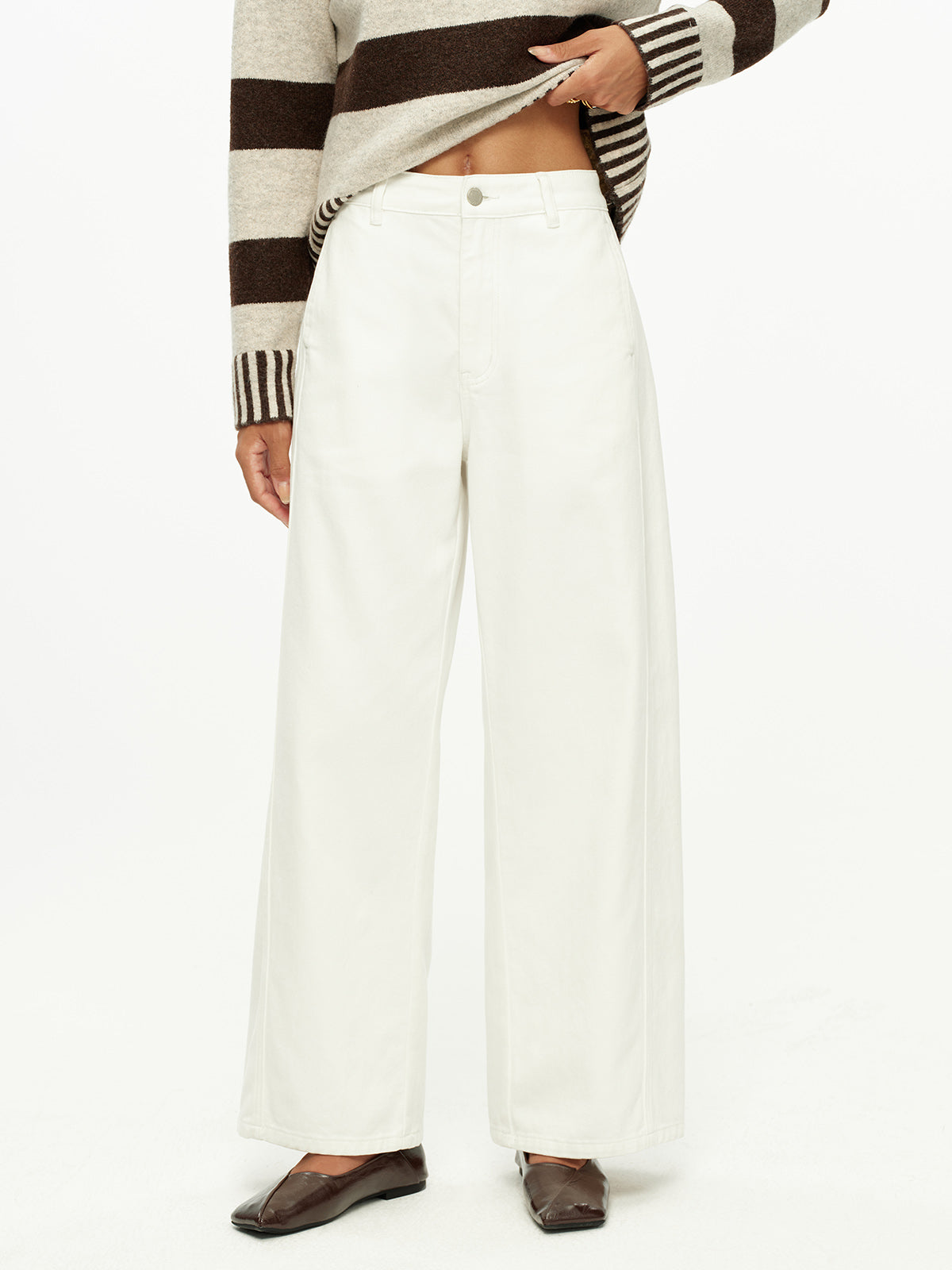 Maialen | Jeans Pierna Ancha Casual