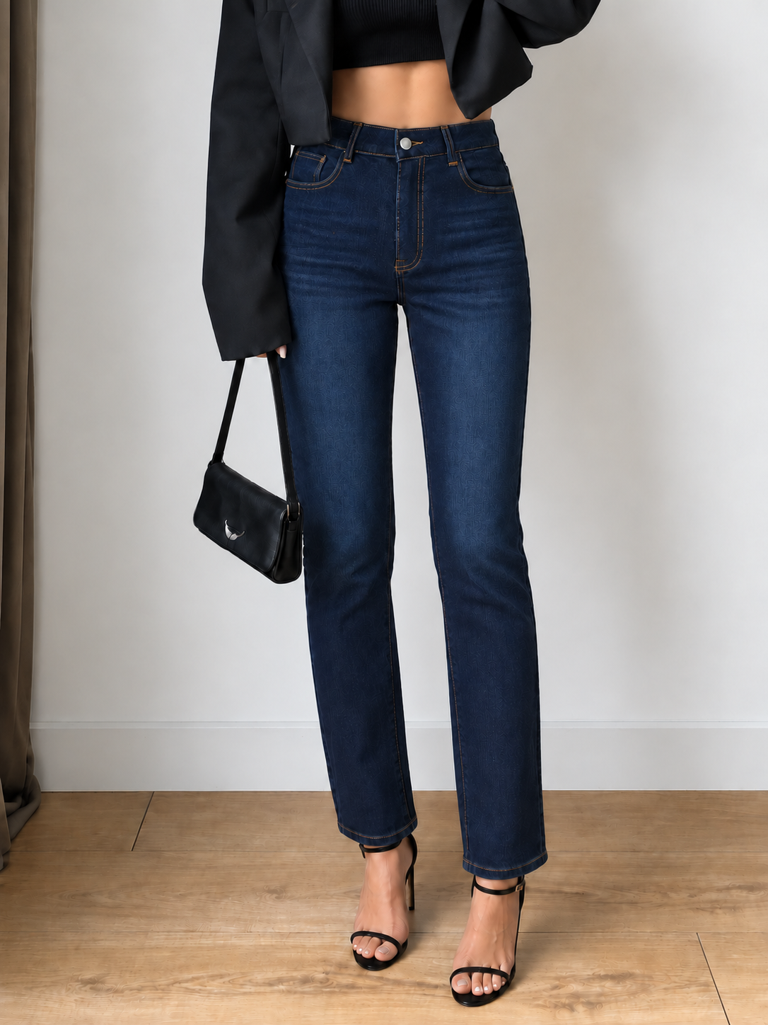 Estela | Jeans Rectos Slim Clásicos