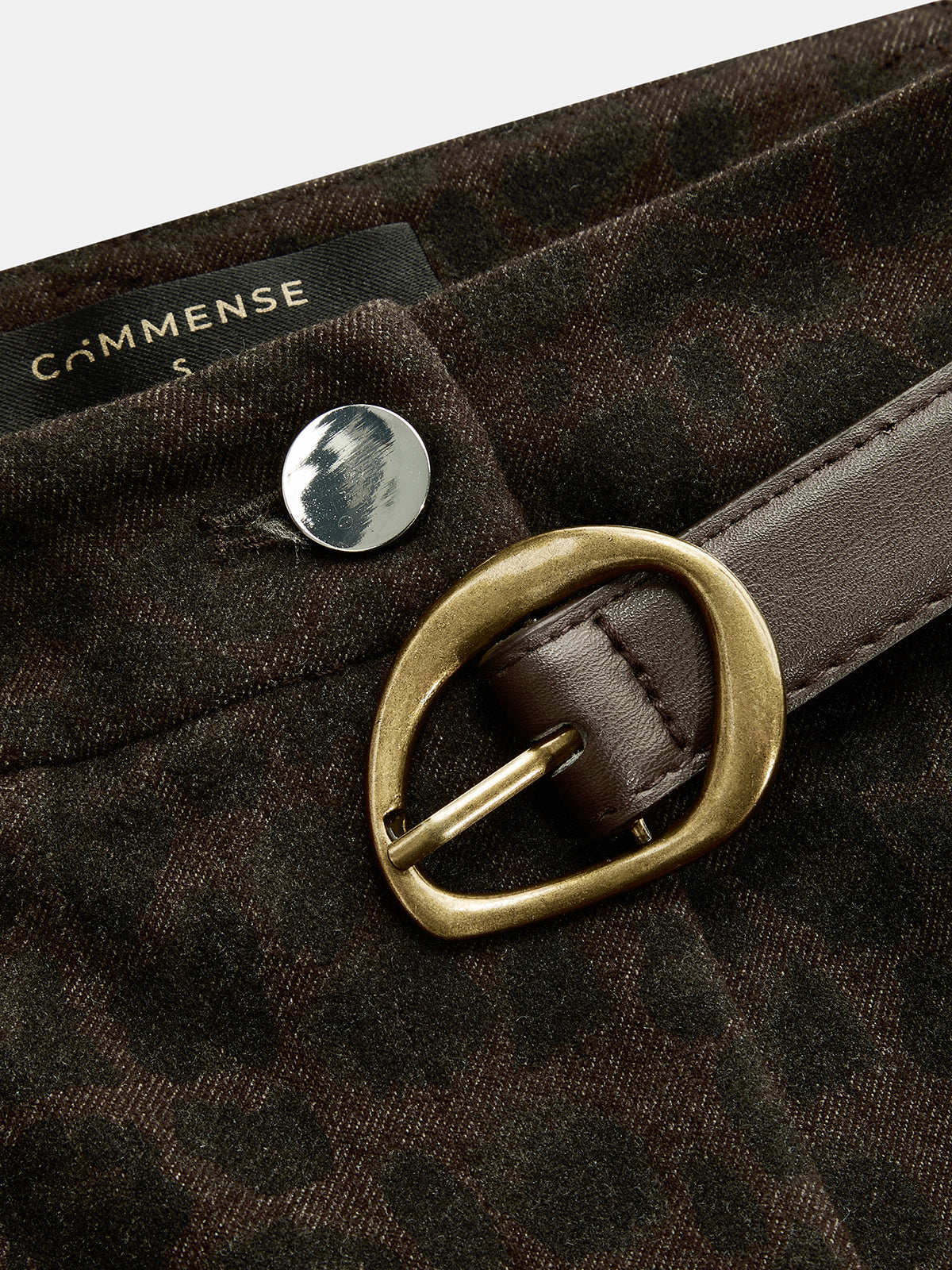 Iratxe | Jeans Pierna Ancha Leopardo con Cinturón