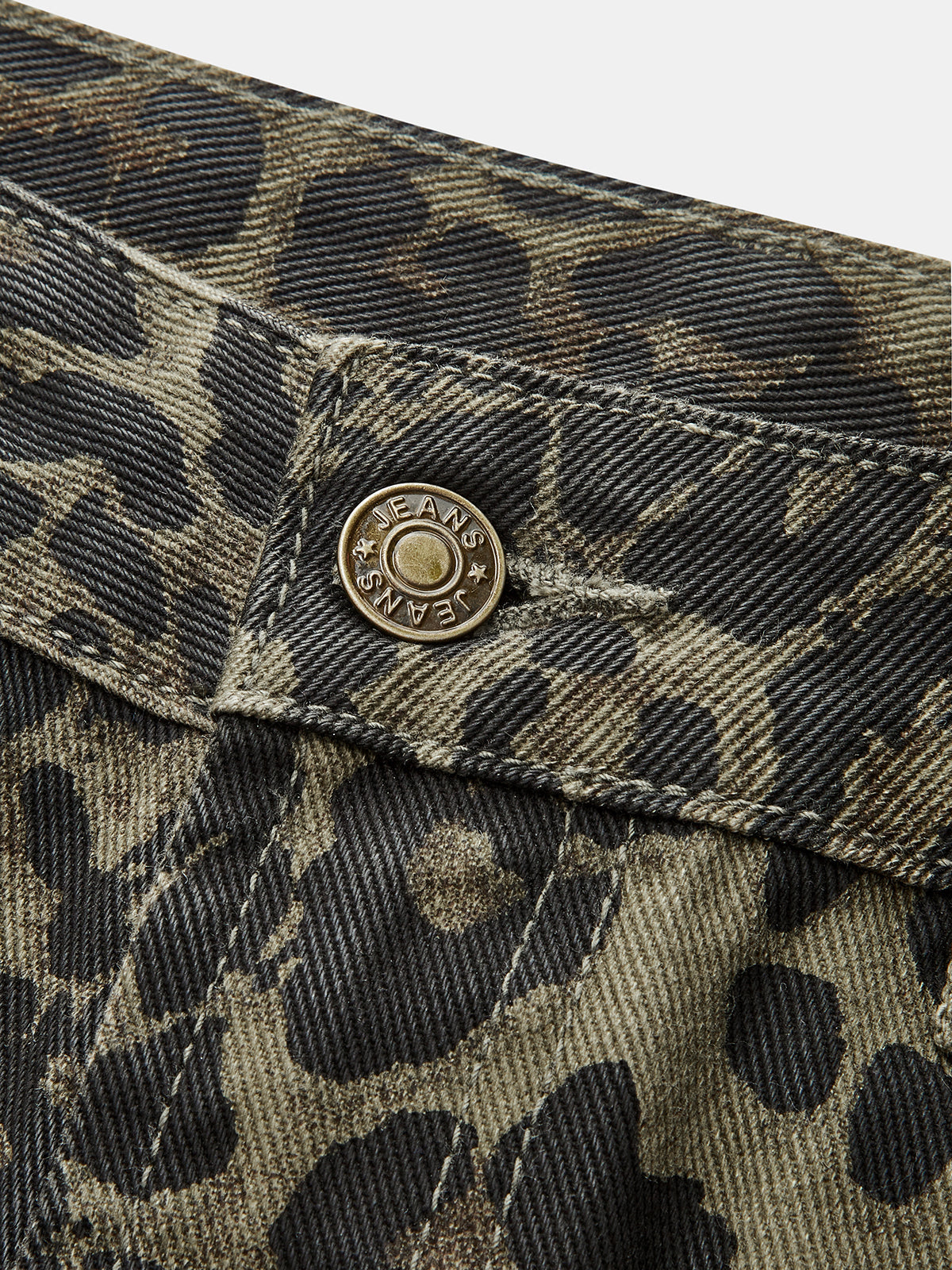 Sonia | Jeans Pierna Ancha Leopardo Vintage