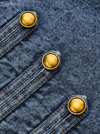 Pilar | Jeans Barrel Estilo Napoleón