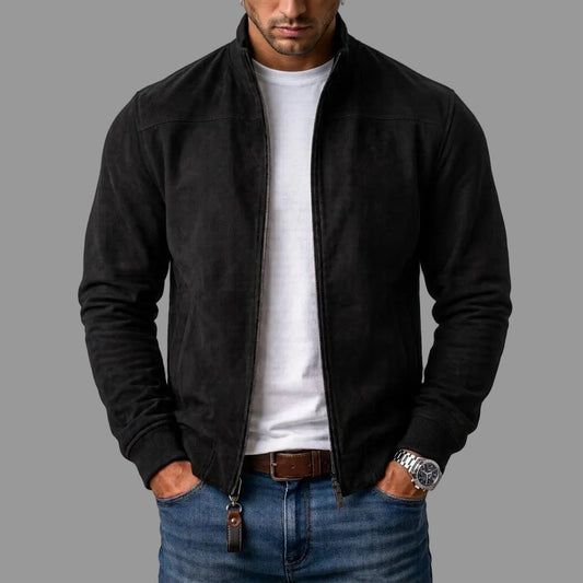COSIMO™ | Chaqueta Bomber de Ante