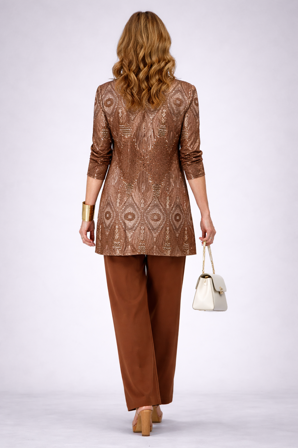 Leslie - Conjunto Tres Piezas Elegante Clásico - conjunto de mujer, vista frontal | Chloe Bennett