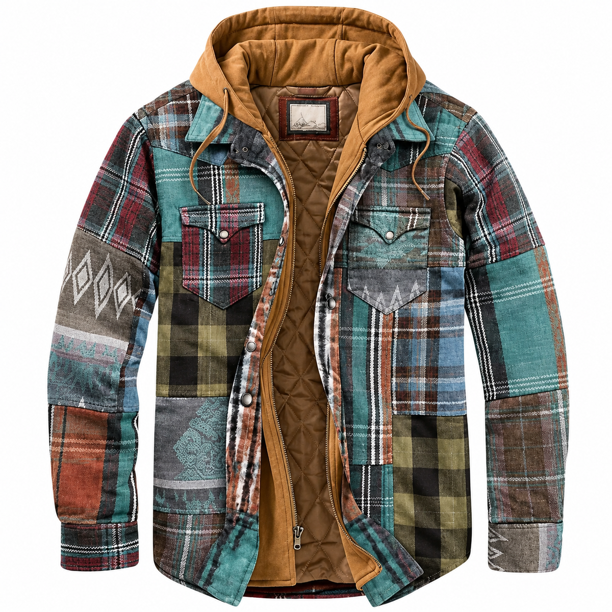 Castelo | Chaqueta Urbana de Cuadros