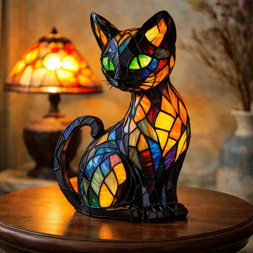 Lámpara Gato Esmeralda - lámpara decorativa | Chloe Bennett
