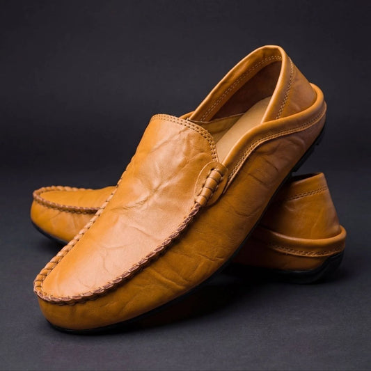 Jordi | Mocasines de Piel con Soporte