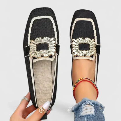 Rosa - Mocasines Confortables - calzado de mujer, detalle | Chloe Bennett