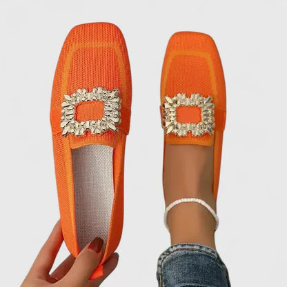 Rosa - Mocasines Confortables - calzado de mujer, vista trasera | Chloe Bennett
